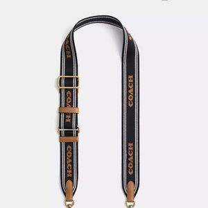 Coach Colorblock Webbing Strap